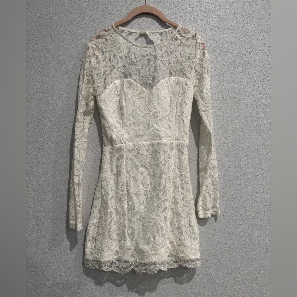 Lulus wedding dress *mini length